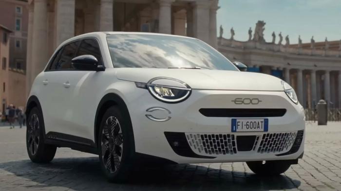 Το νέο ηλεκτρικό Fiat 600e αποκαλύφθηκε σε βίντεο 